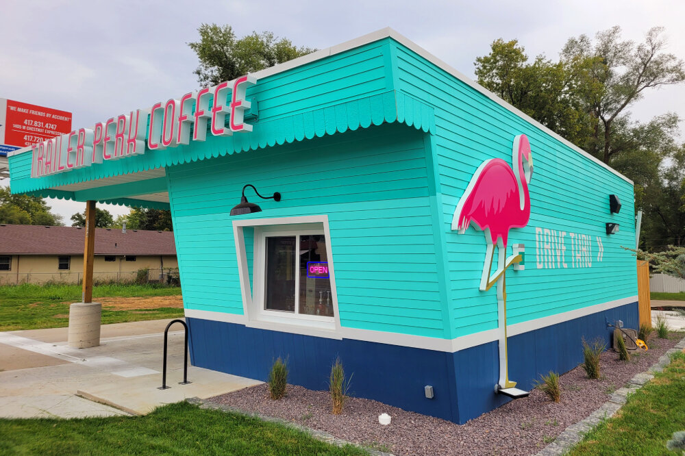 Trailer Perk Coffee opens Monday at 2848 W. Chestnut Expressway.